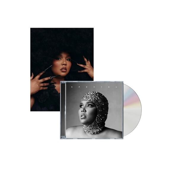 🎶 Lizzo SPECIAL CD Includes Mini Poster Made in Germany German Import Imported - Picture 4 of 4